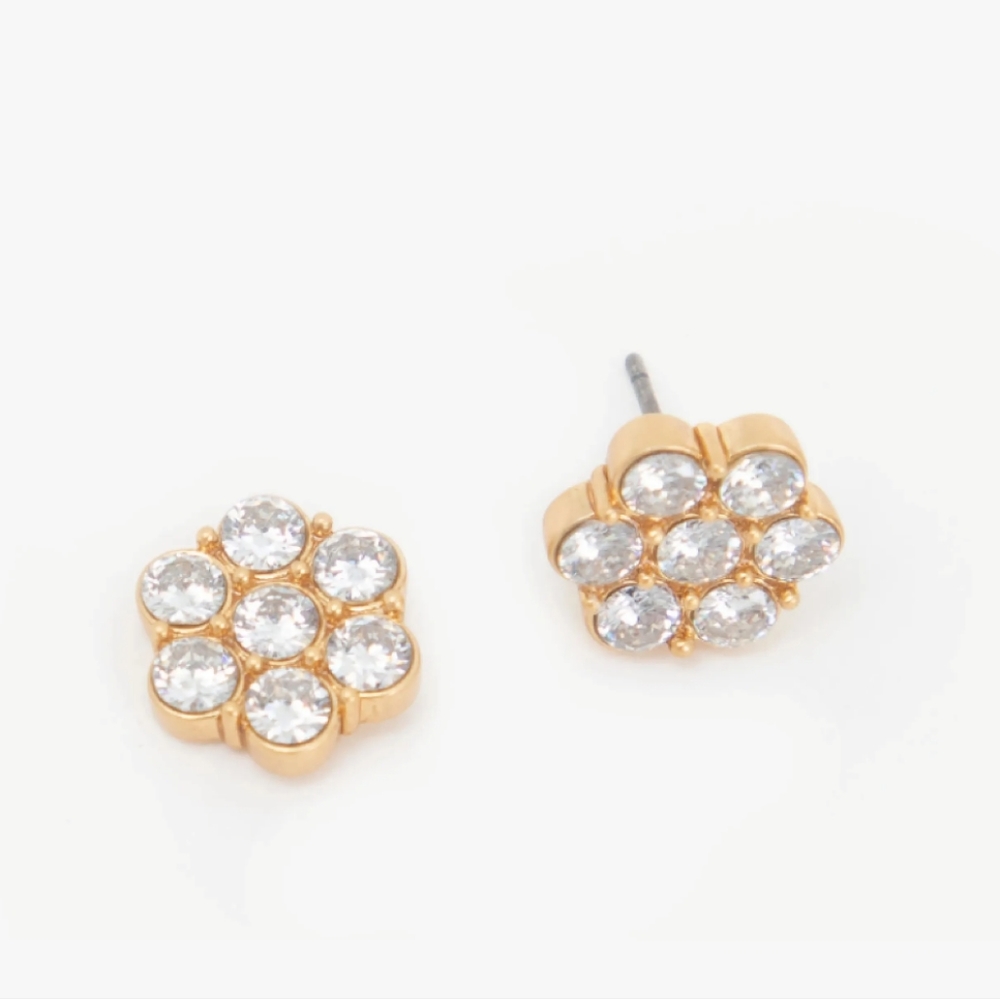 Flower earrings
